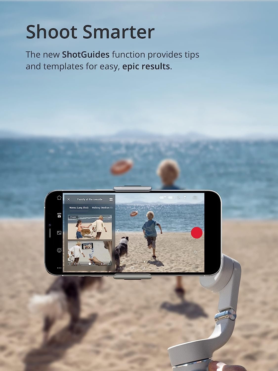 DJI OM 5-Handheld 3-Axis Smartphone Gimbal Stabilizer with Grip Tripod, Built-in Extension Rod, Shot Guide for Vlogging, YouTube, Live Video, Phone Stabilizer Compatible with iPhone and Android - cambuy-lives DJI OM 5-Handheld 3-Axis Smartphone Gimbal Stabilizer with Grip Tripod, Built-in Extension Rod, Shot Guide for Vlogging, YouTube, Live Video, Phone Stabilizer Compatible with iPhone and Android - cambuy-lives